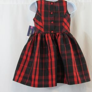 Cherokee Dresses - Adorable red and black plaid dress size 4T Cherokee Dresses - Adorable red and black plaid dress size 4T